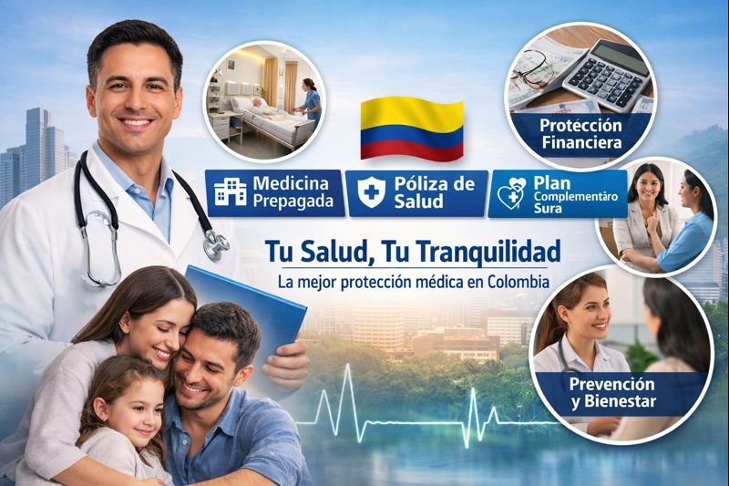 Medicina prepagada, póliza de salud y plan complementario de Sura
