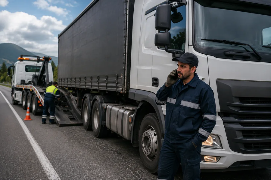 Asistencia vehículos pesados Prontix Seguros